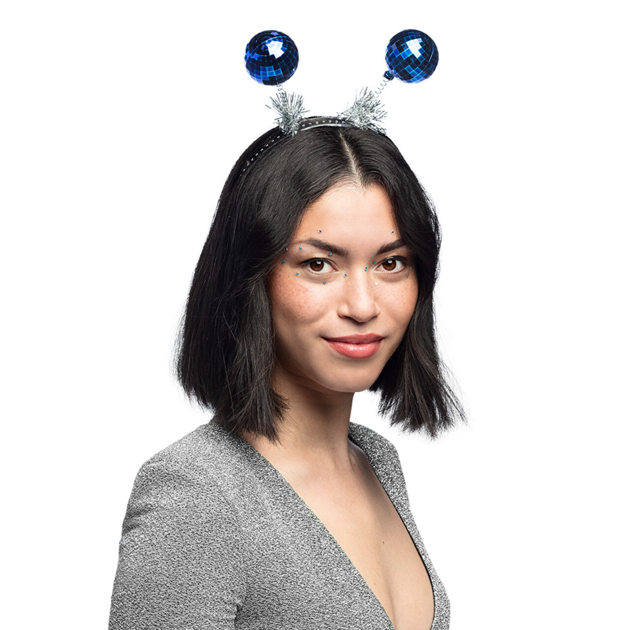 Op deze afbeelding zie je een Accessoires, van het merk Boland. Diadeem Discoballen 3 Kleuren Ass.