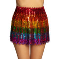 Pailletten Rok Regenboog Festival Vrouw