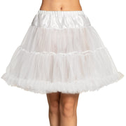 Op deze afbeelding zie je een Kostuums, van het merk Boland. Petticoat De Luxe Wit Vrouw