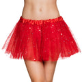 Tutu Twinkle Stars Rood Met Glitters Vrouw