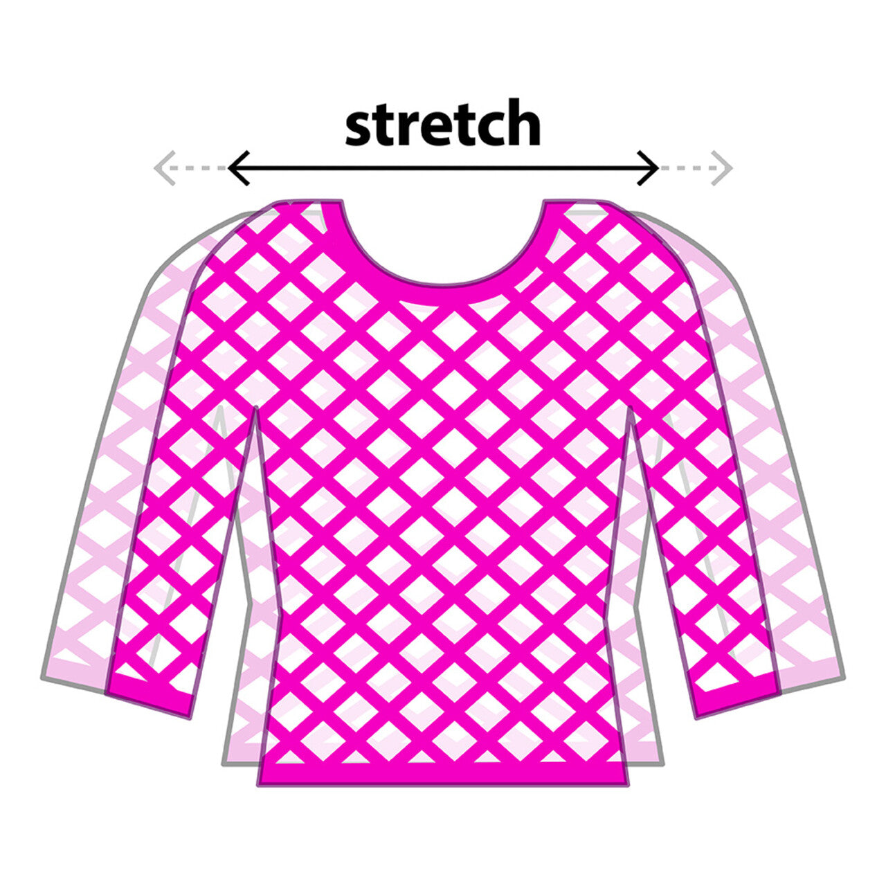 Op deze afbeelding zie je een Kostuums, van het merk Boland. 80s Visnet Shirt Temptation Neon Roze Vrouw