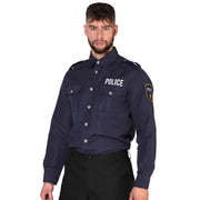 Op deze afbeelding zie je een Kostuums, van het merk Boland. Stoere Politie Blouse Wout Man