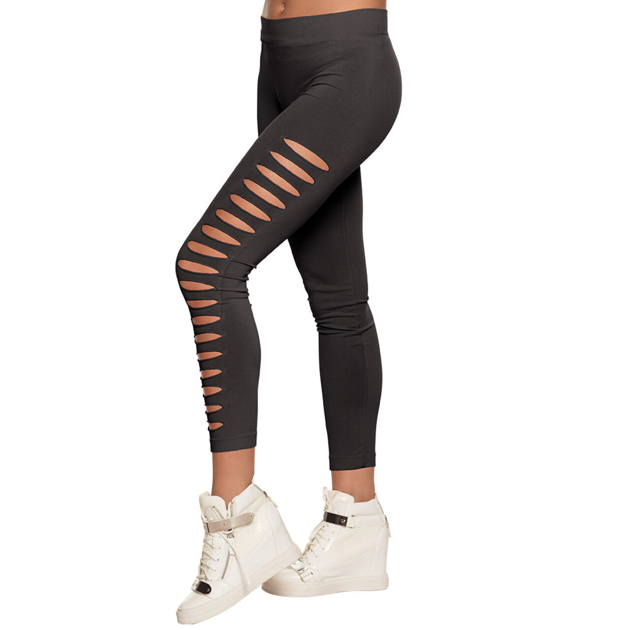 Op deze afbeelding zie je een Kostuums, van het merk Boland. Legging Zwart Gaby Gaps Fitgirl Vrouw