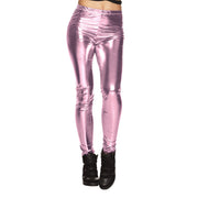 Op deze afbeelding zie je een Kostuums, van het merk Boland. Legging Metallic Lichtroze Vrouw