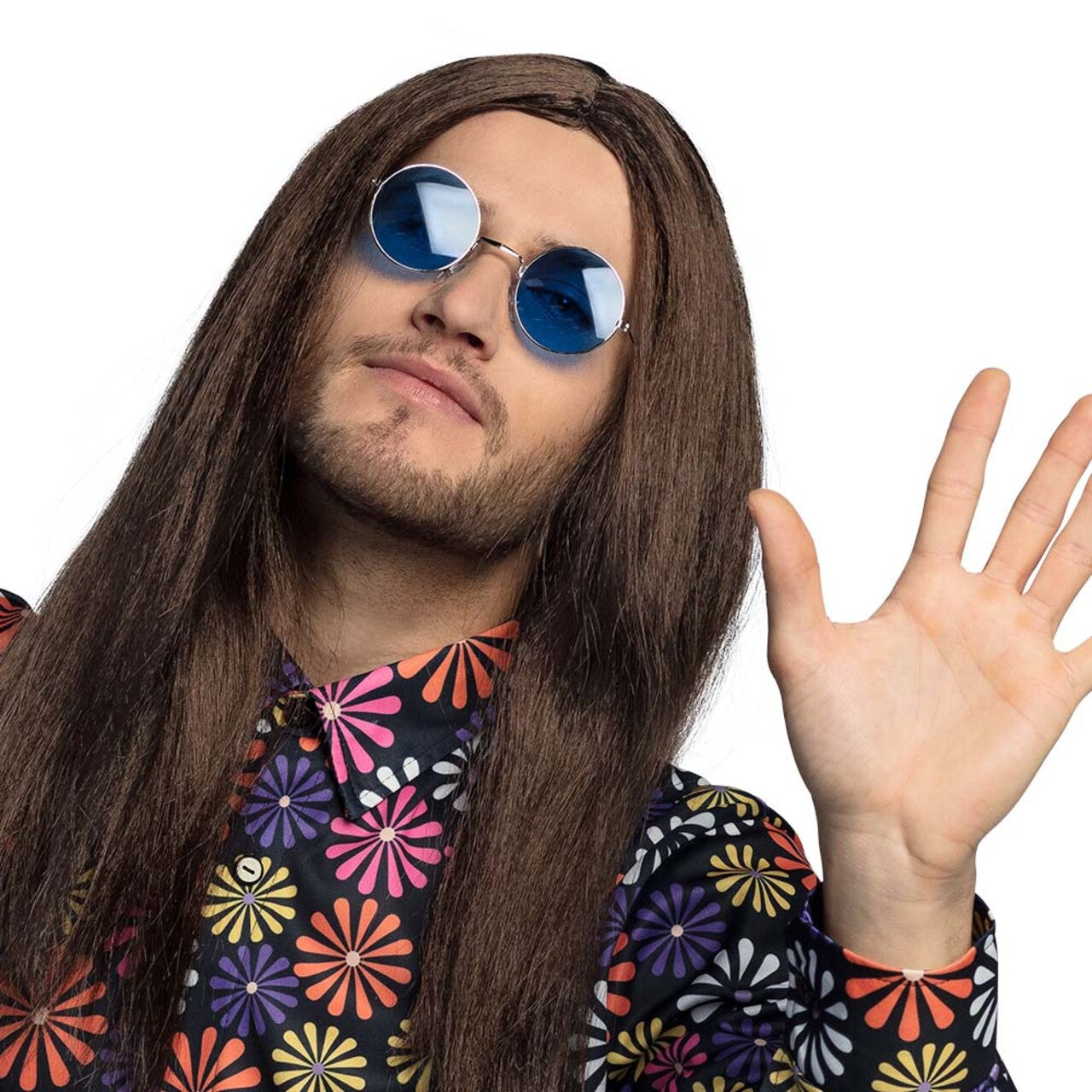 Op deze afbeelding zie je een Accessoires, van het merk Boland. Partybril John Blauw