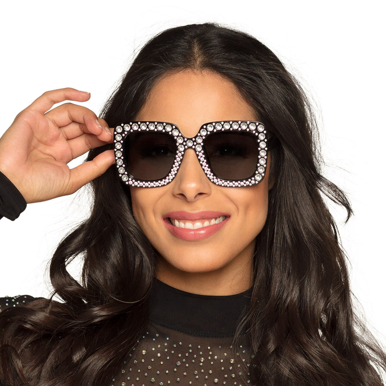 Op deze afbeelding zie je een Accessoires, van het merk Boland. Bling Bling Duo Partybrillen