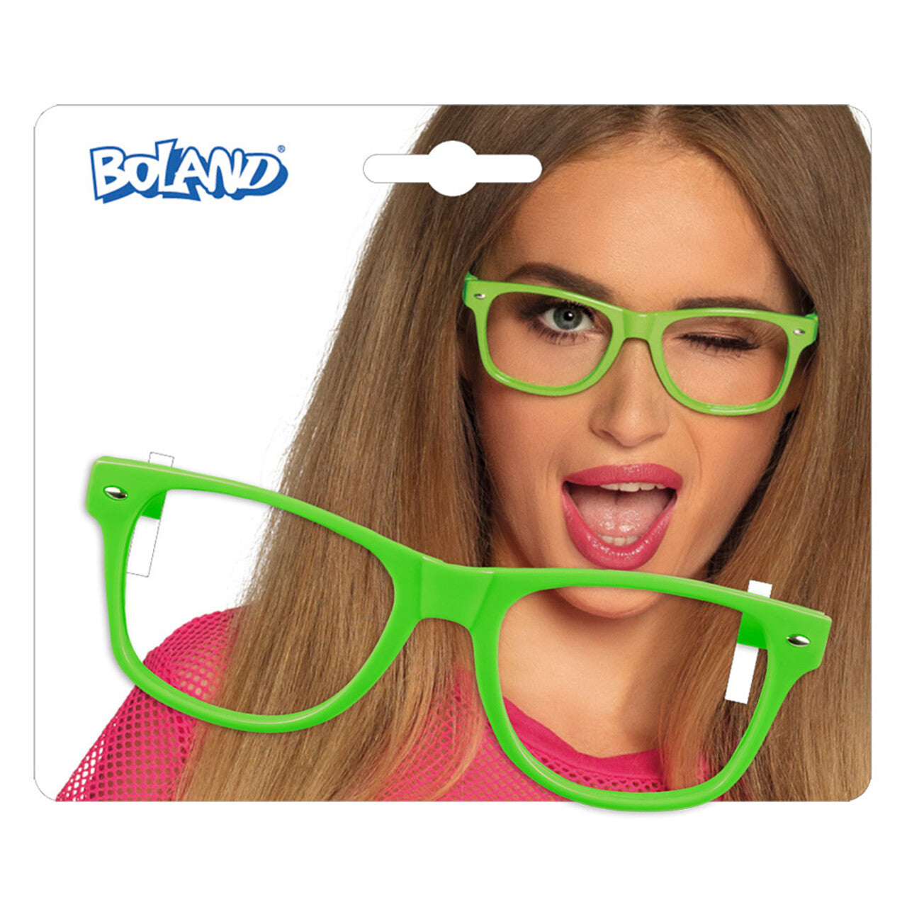 Op deze afbeelding zie je een Accessoires, van het merk Boland. Alles Is Frisser Groene Bril