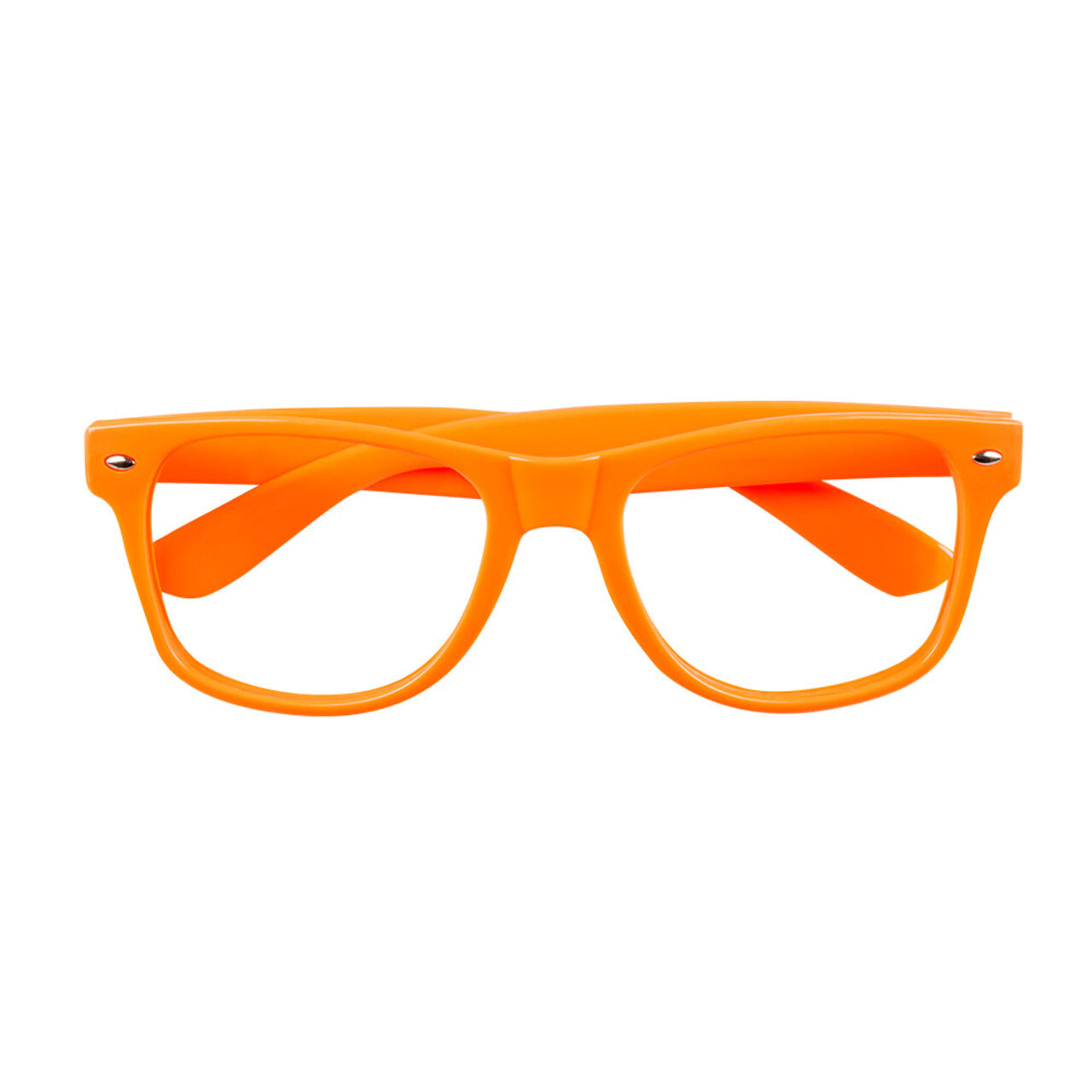 Op deze afbeelding zie je een Accessoires, van het merk Boland. Partybril Zonder Glazen Oranje