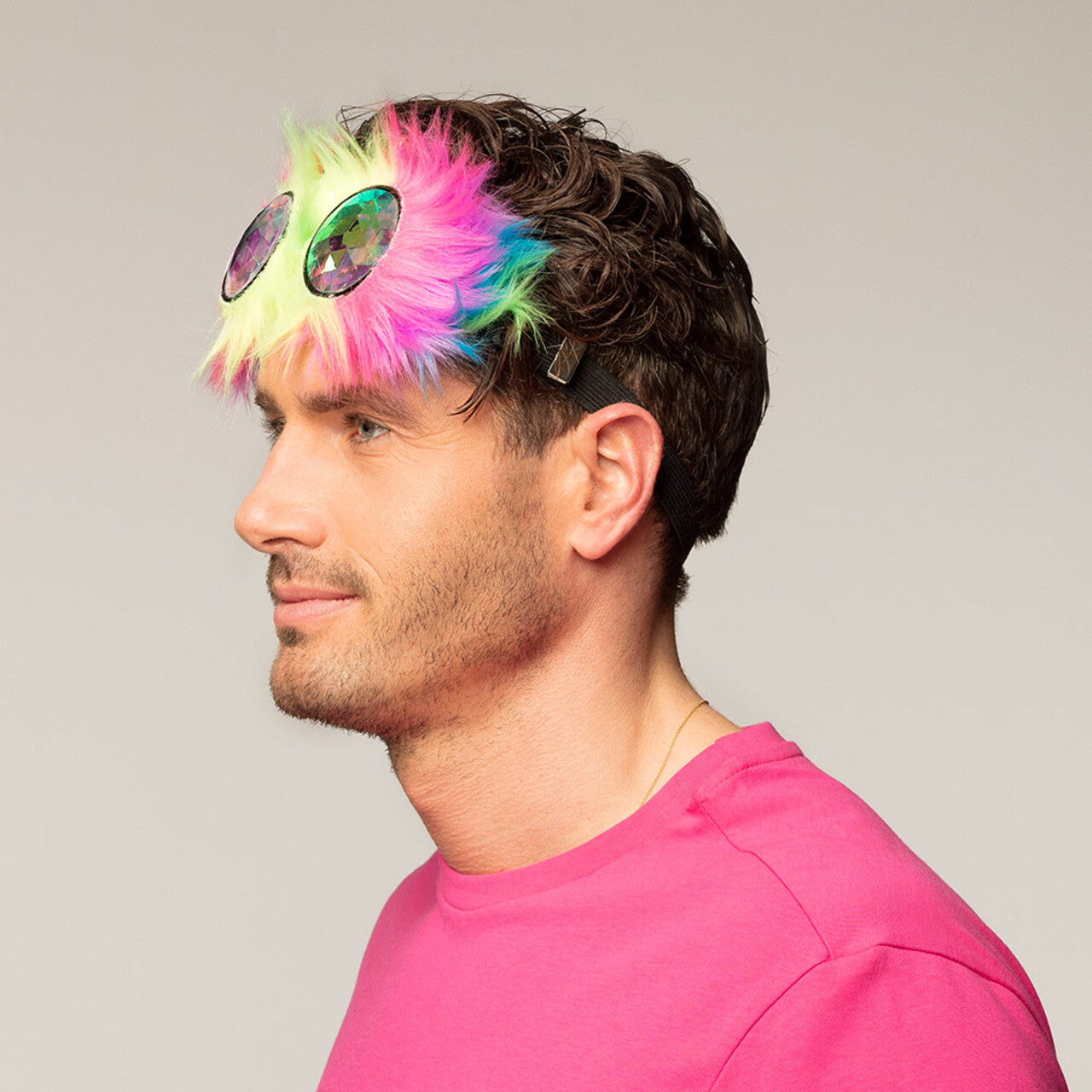 Op deze afbeelding zie je een Accessoires, van het merk Boland. Partybril Crazy Rave