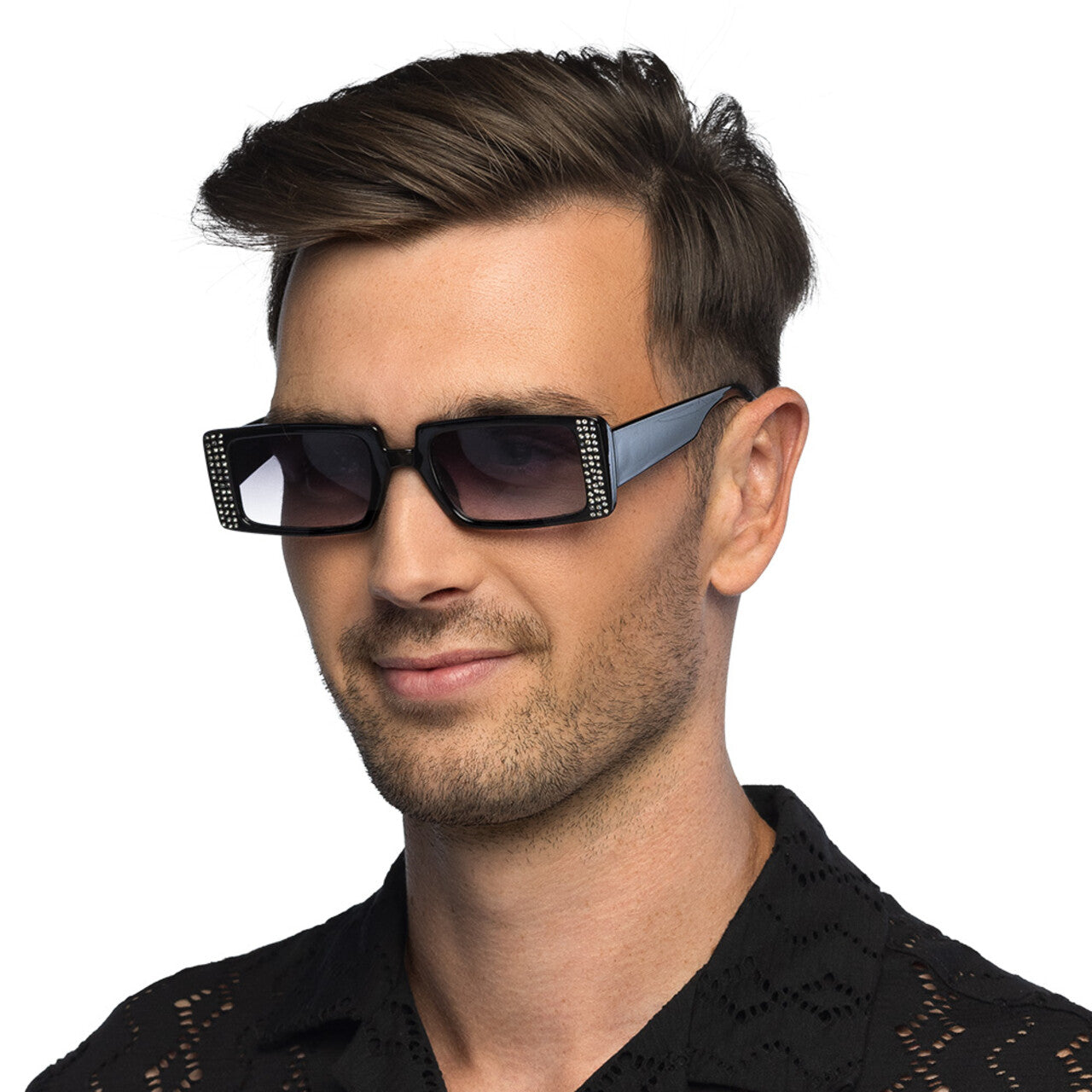 Op deze afbeelding zie je een Accessoires, van het merk Boland. Escape Bril Zwart