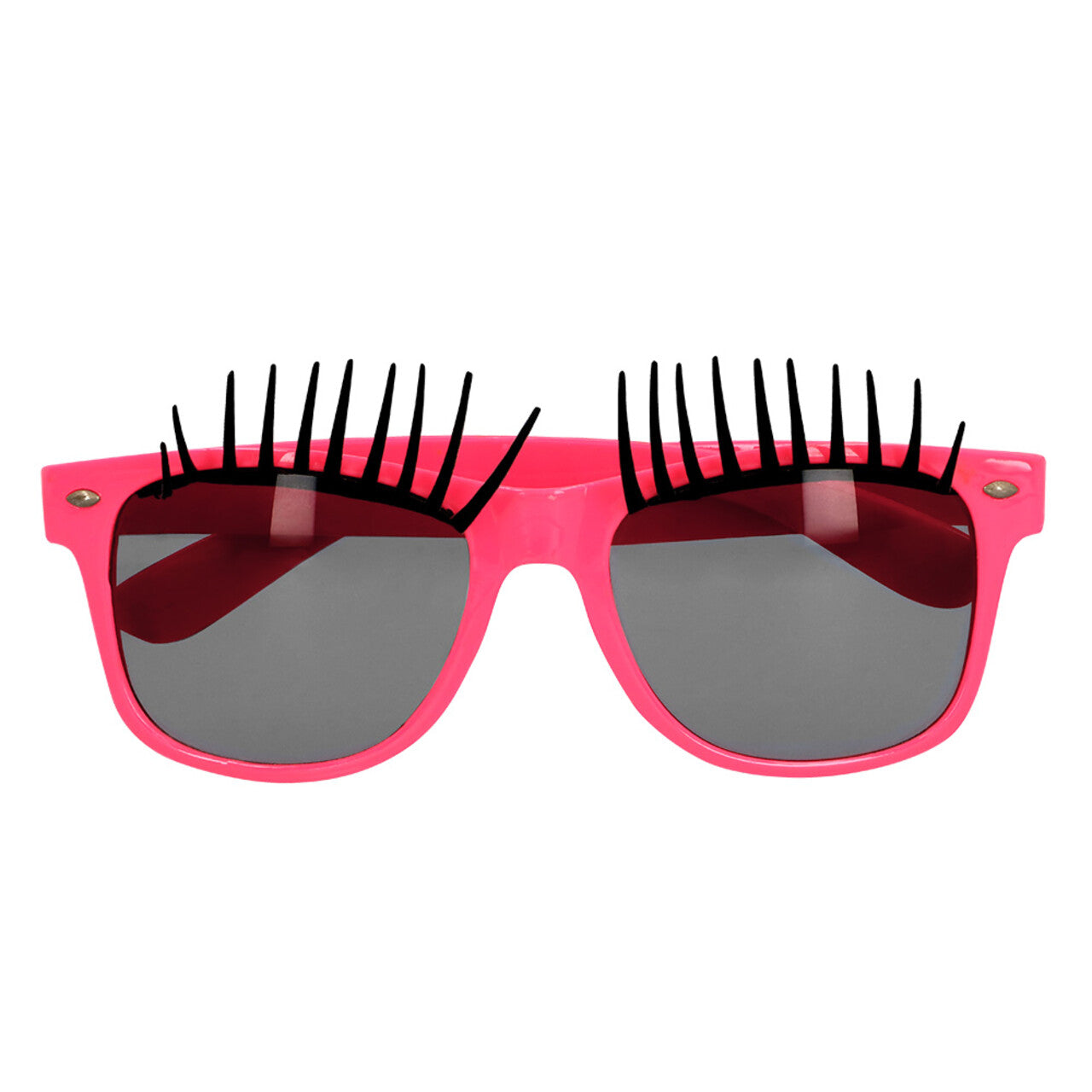 Op deze afbeelding zie je een Accessoires, van het merk Boland. Wimpers On Fleek Bril Roze