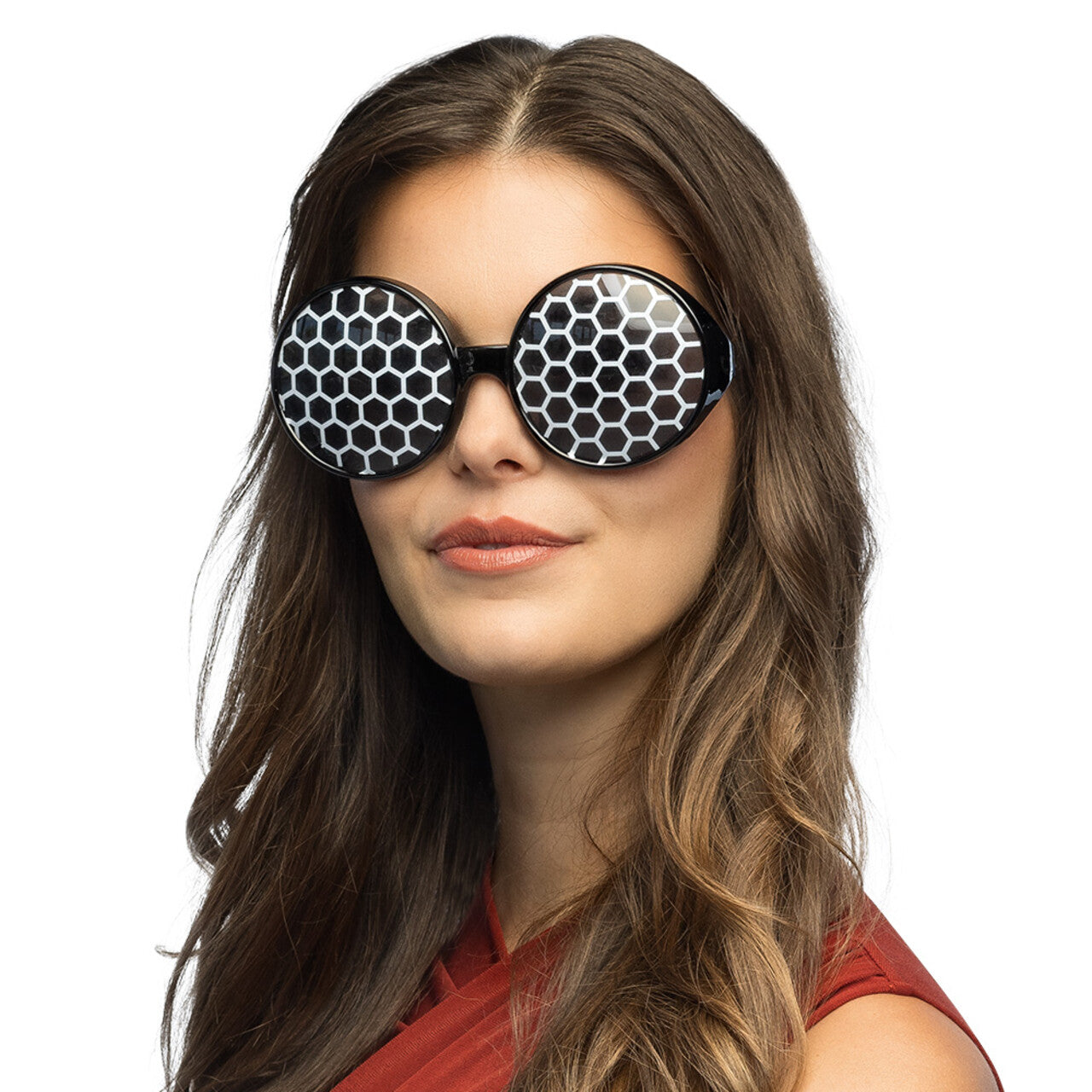 Op deze afbeelding zie je een Accessoires, van het merk Boland. Insectenogen Bril