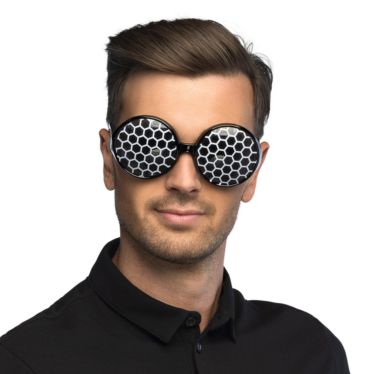 Op deze afbeelding zie je een Accessoires, van het merk Boland. Insectenogen Bril