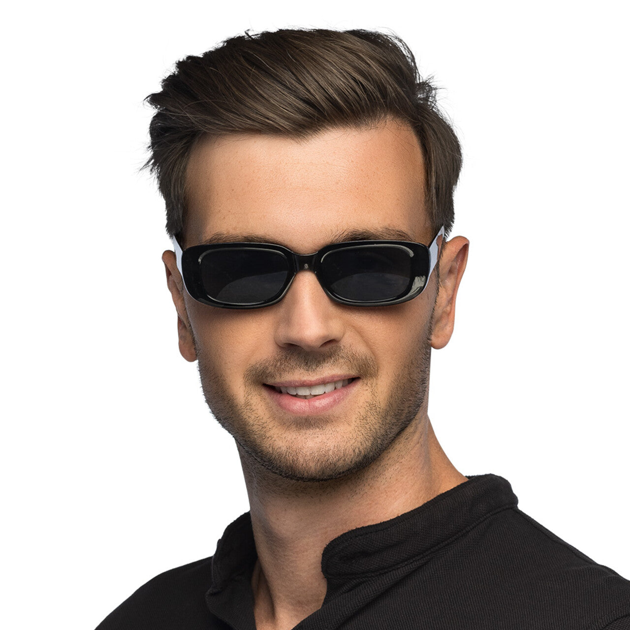 Op deze afbeelding zie je een Accessoires, van het merk Boland. Partybril Techno Zwart