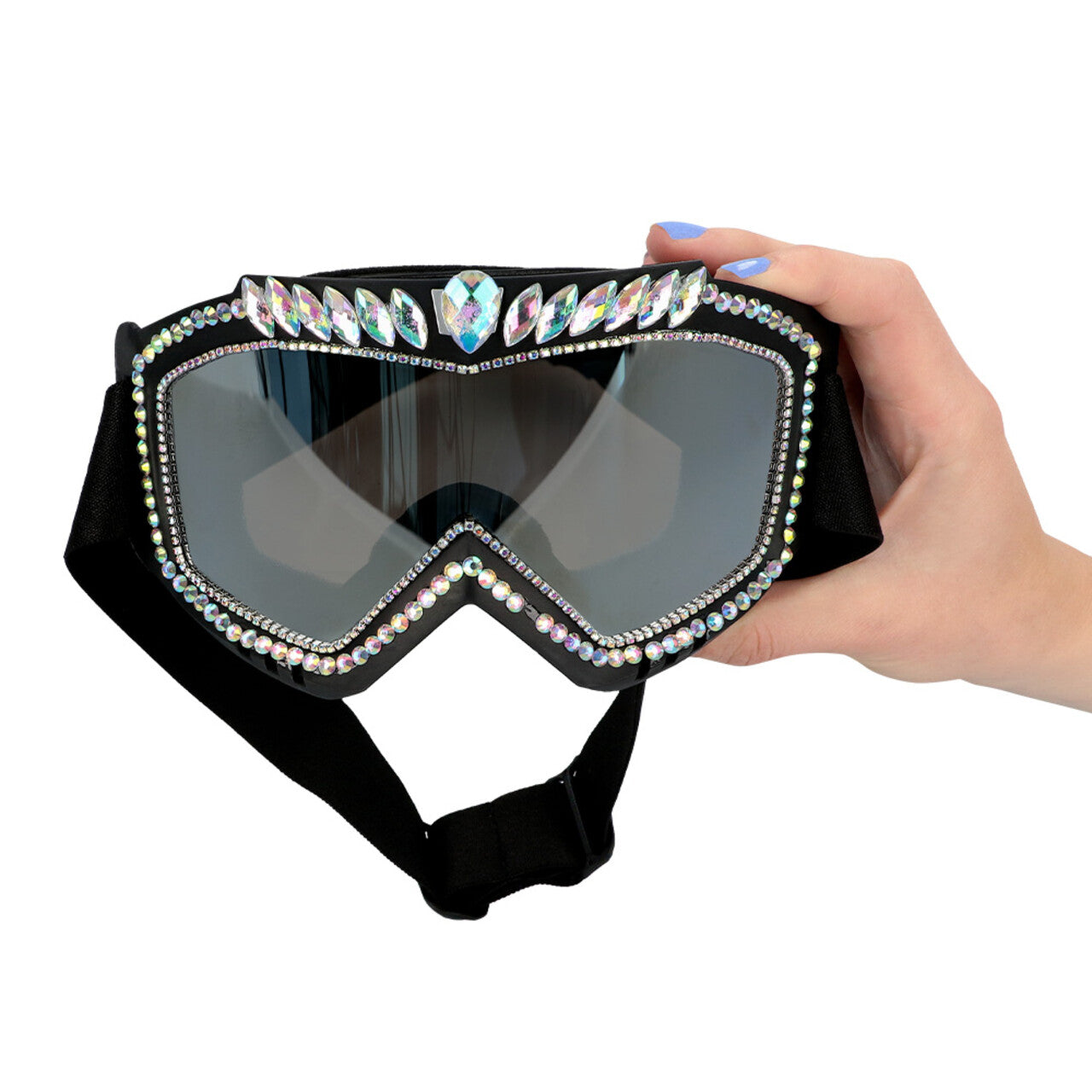 Op deze afbeelding zie je een Accessoires, van het merk Boland. Party Skibril Galaxy