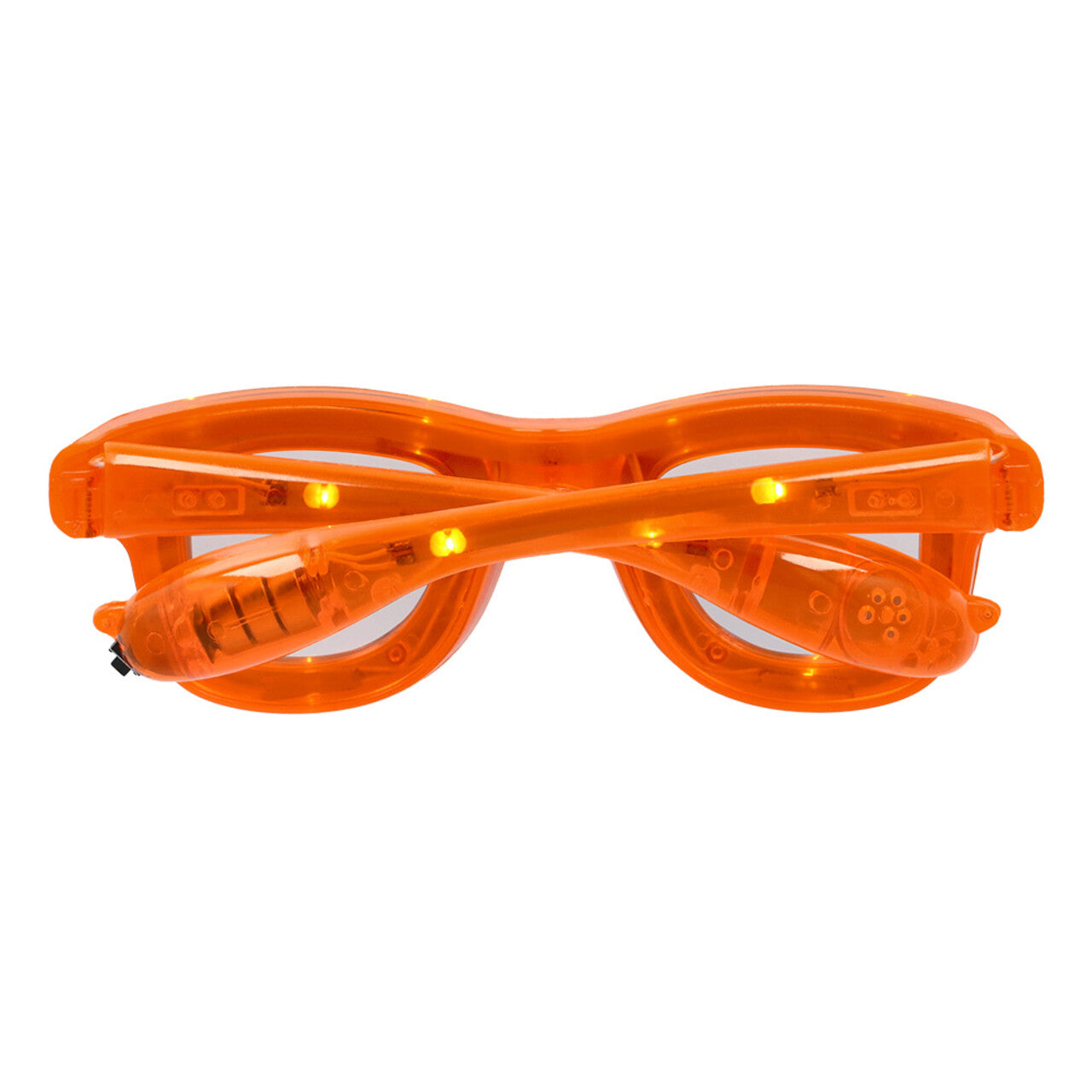Op deze afbeelding zie je een Accessoires, van het merk Boland. Oranje Partybril Met Licht