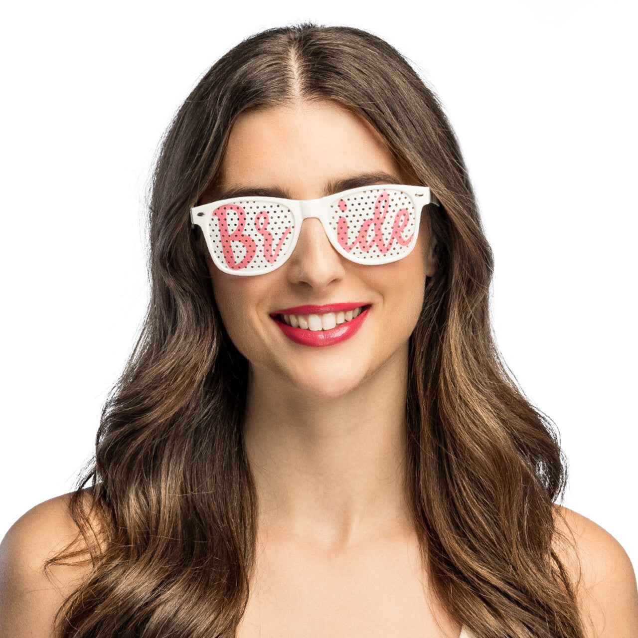 Op deze afbeelding zie je een Accessoires, van het merk Boland. Set 3 Partybrillen Bride En Team Bride