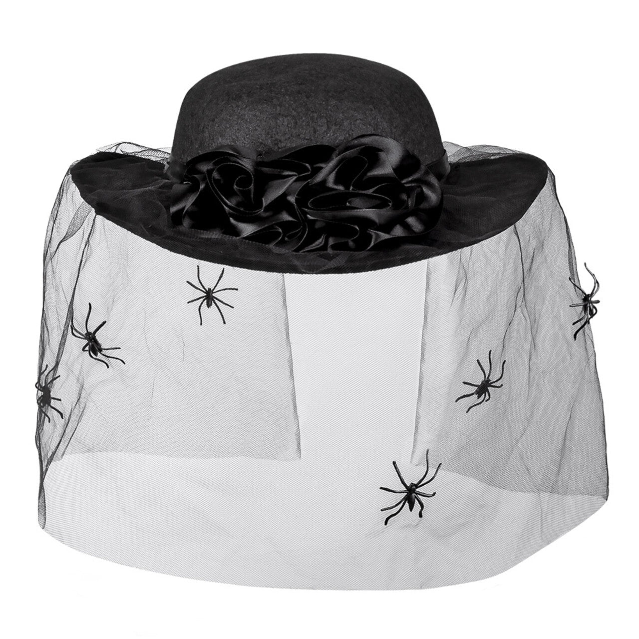 Op deze afbeelding zie je een Accessoires, van het merk Boland. Hoed Black Widow