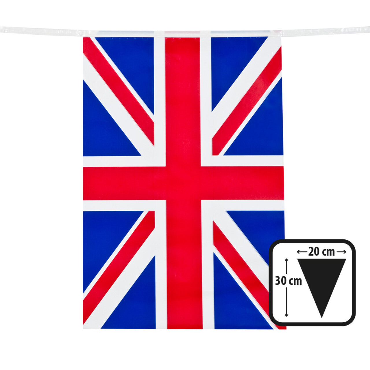 Op deze afbeelding zie je een Decoratie, van het merk Boland. Vlaggenlijn Engelse Vlag Union Jack