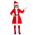 Cute Little Miss Santa Meisje Kostuum