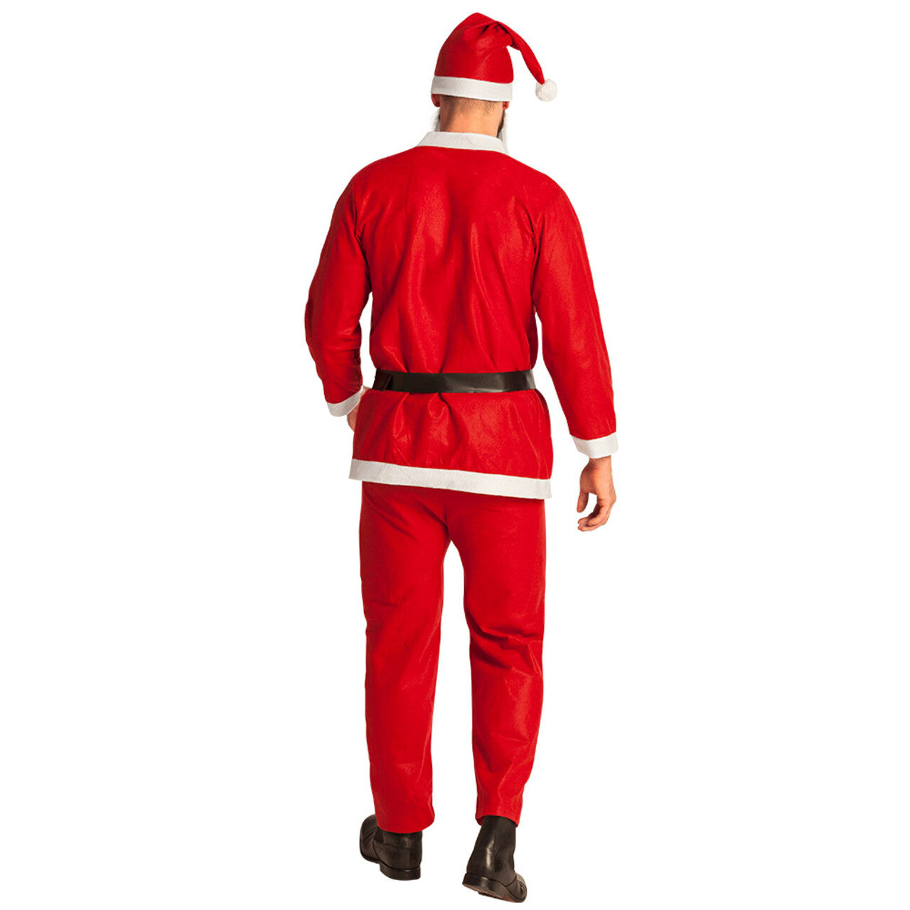 Op deze afbeelding zie je een Kostuums, van het merk Boland. Real Mister Claus Man Kostuum