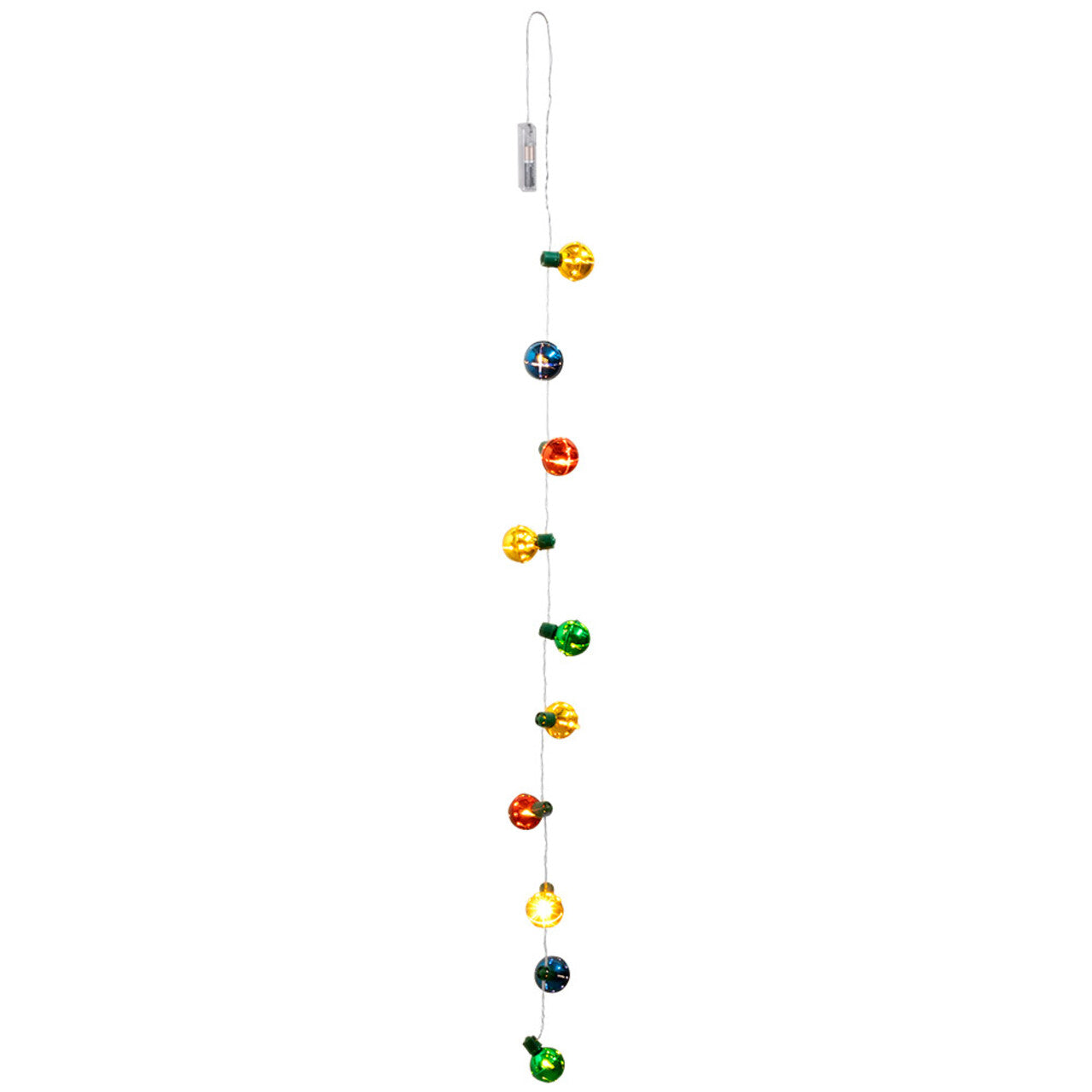 Op deze afbeelding zie je een Decoratie, van het merk Boland. Led Lichtsnoer Kerstbel (140 Cm, Ø 3.5 Cm)