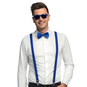 Op deze afbeelding zie je een Accessoires, van het merk Boland. Gentleman Party Set Blauw