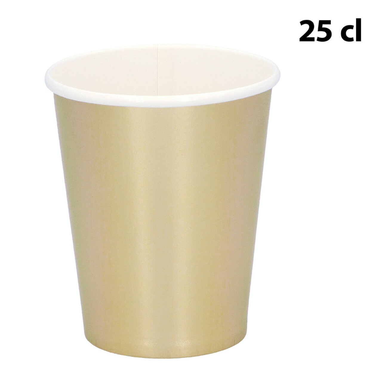 Op deze afbeelding zie je een Decoratie, van het merk Boland. Papieren Feestservies Set Goud