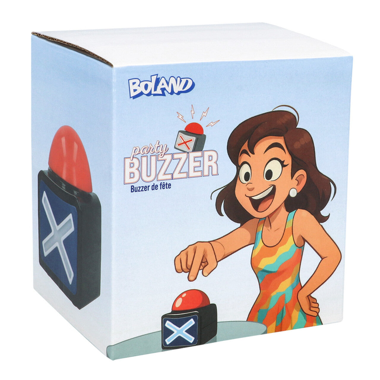Op deze afbeelding zie je een Decoratie, van het merk Boland. Quiz Knop Party Buzzer
