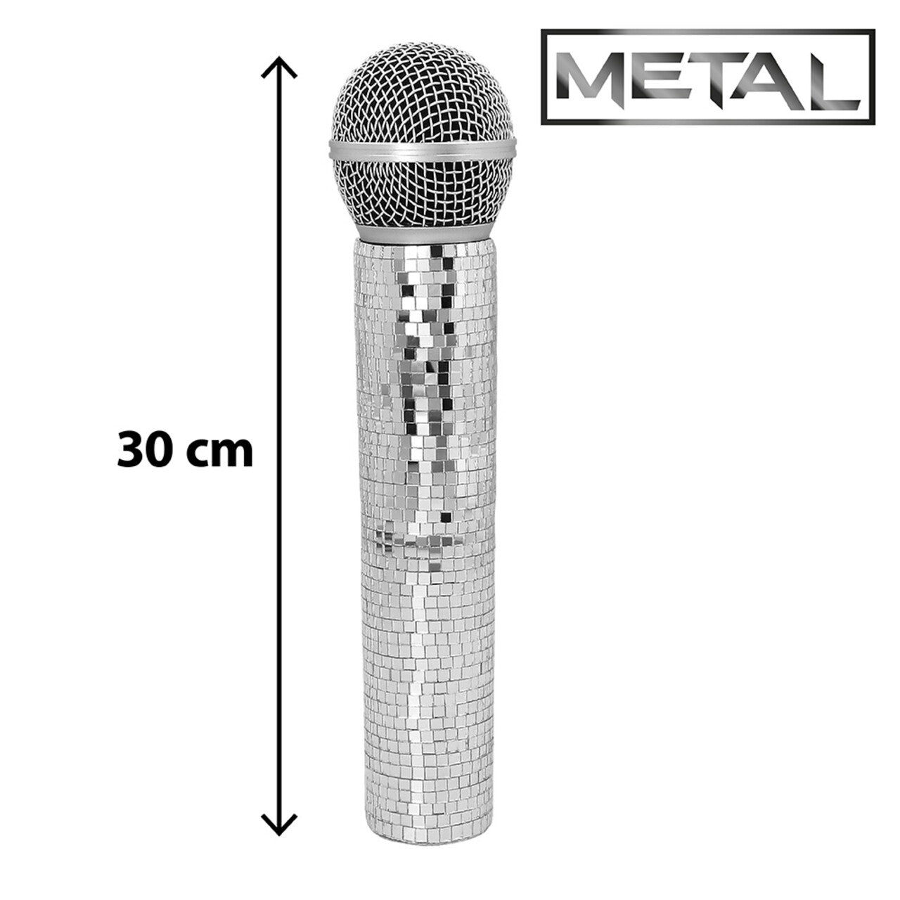 Op deze afbeelding zie je een Accessoires, van het merk Boland. Zing Het Dak Eraf Disco Microfoon