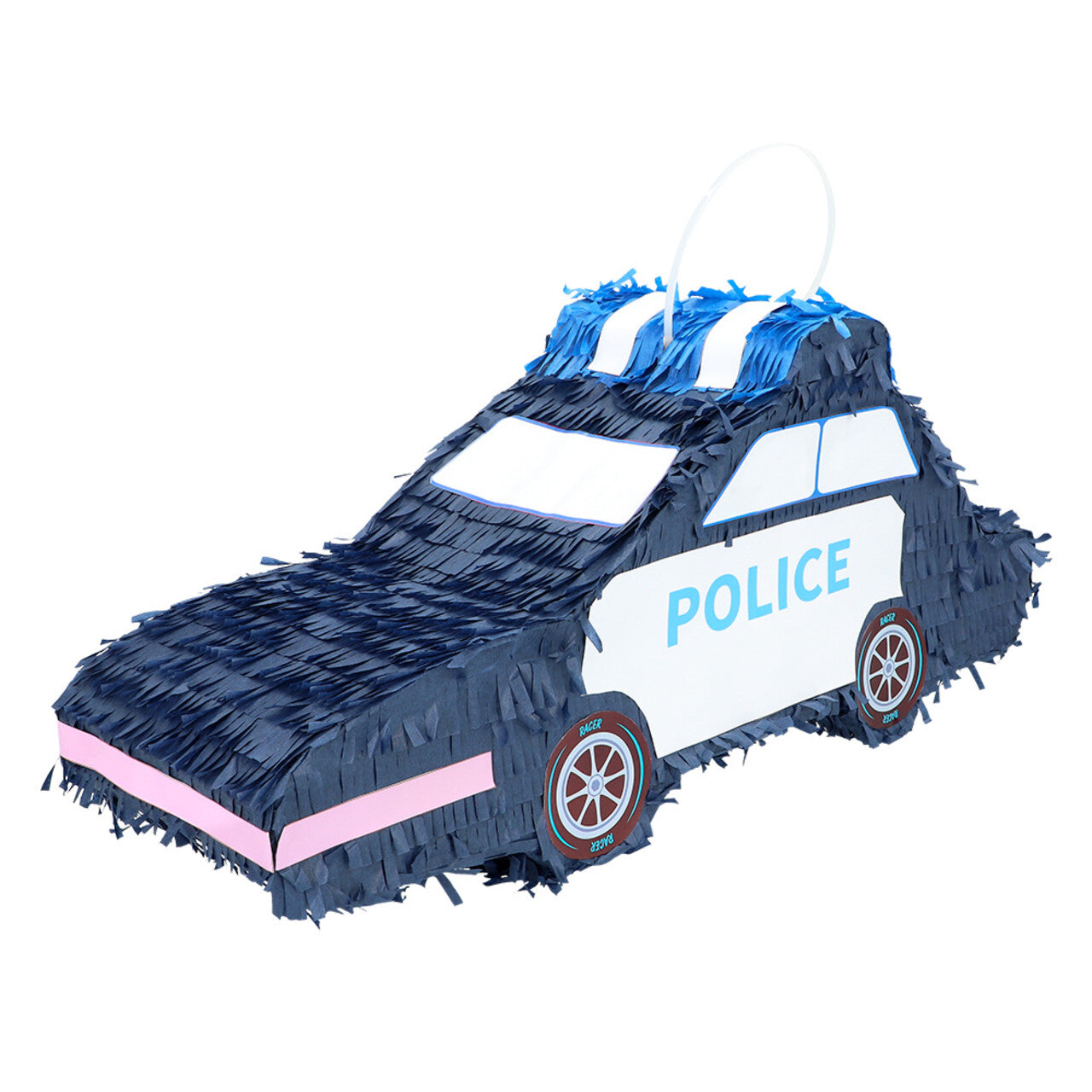 Op deze afbeelding zie je een Decoratie, van het merk Boland. Piñata Politieauto