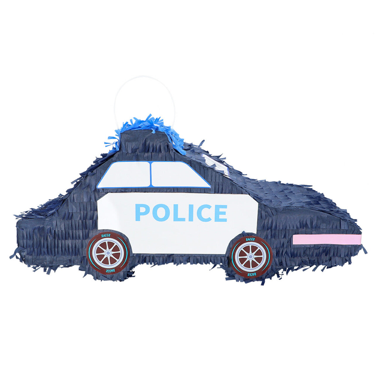 Op deze afbeelding zie je een Decoratie, van het merk Boland. Piñata Politieauto