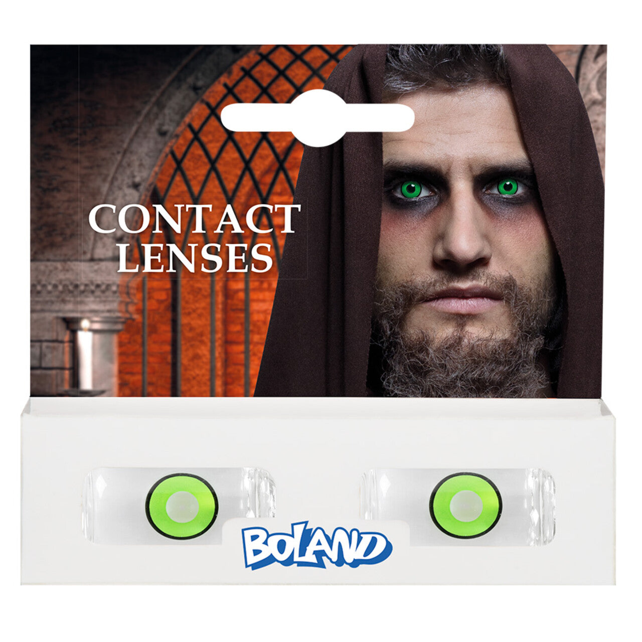 Op deze afbeelding zie je een Accessoires, van het merk Boland. Lenzen Occultist Groene Smaragd