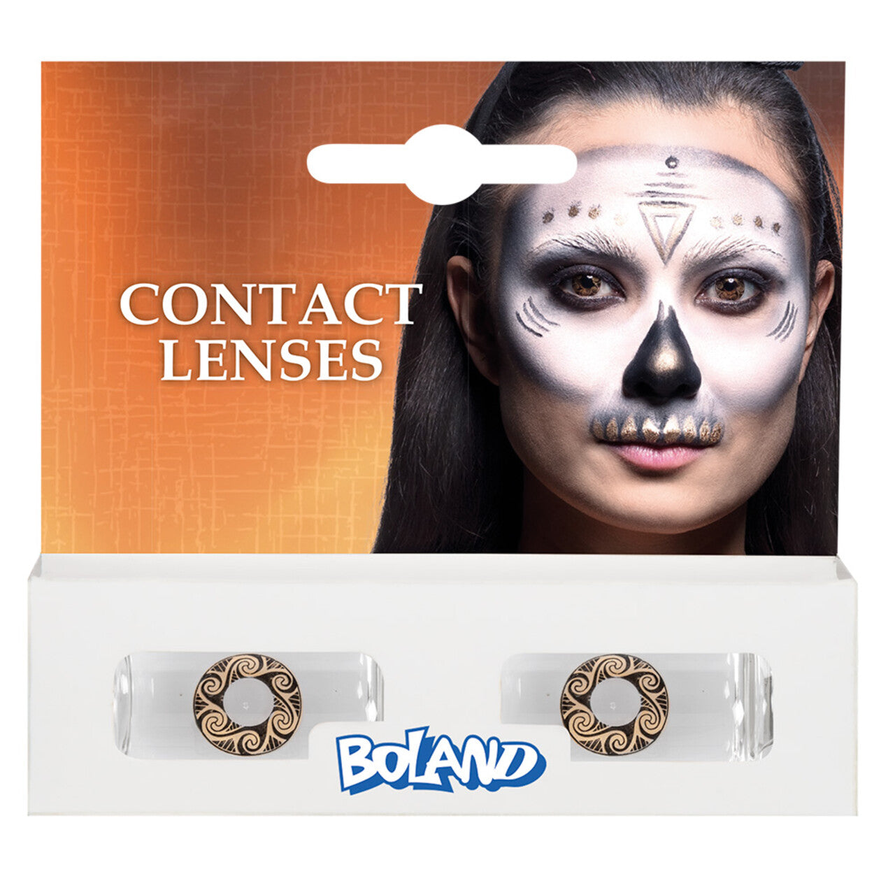 Op deze afbeelding zie je een Accessoires, van het merk Boland. Swirl Eye Voodoo Lenzen
