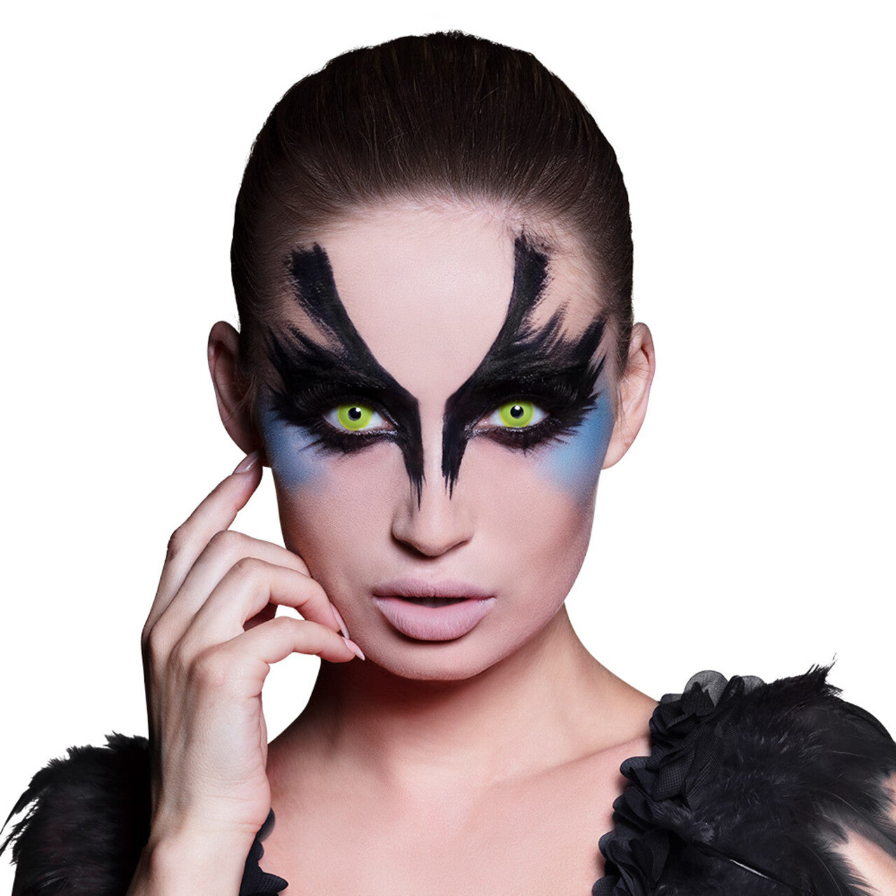 Op deze afbeelding zie je een Accessoires, van het merk Boland. Weeklenzen Doordringende Gele Ogen