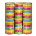 Set 3 Rollen Papieren Serpentines Regenboog