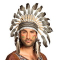 Indianen Hoofdtooi Wijze Adelaar