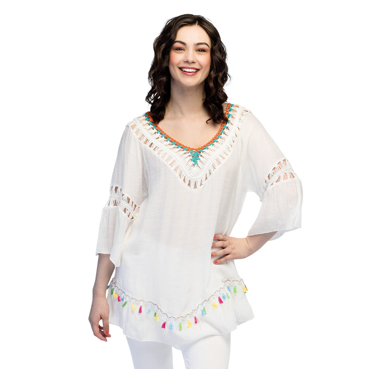 Op deze afbeelding zie je een Kostuums, van het merk Boland. Tuniek Benirras (One Size) Vrouw
