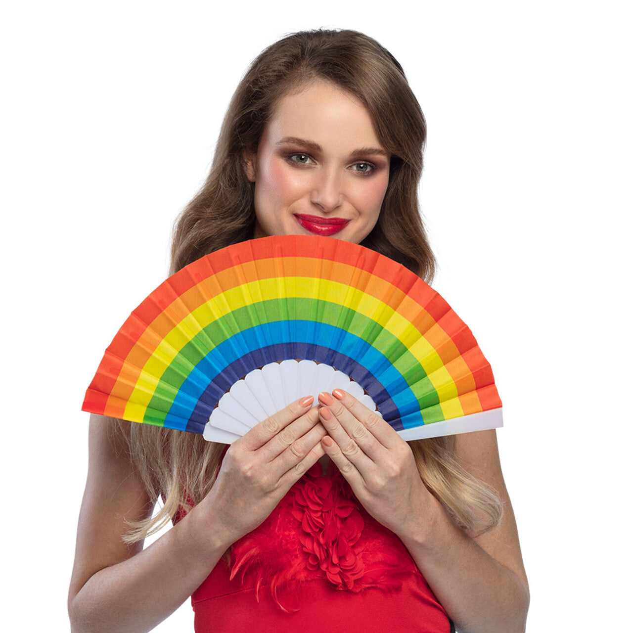 Op deze afbeelding zie je een Accessoires, van het merk Boland. Color Pride Waaier