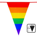 Vlaggenlijn Happy Regenboog 8m