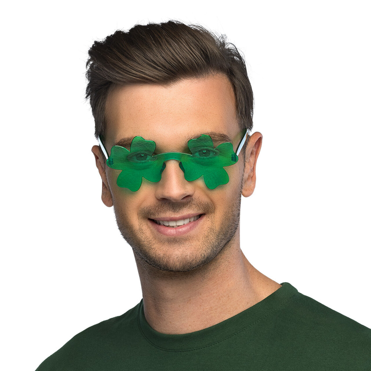 Op deze afbeelding zie je een Accessoires, van het merk Boland. St. Patricks Day Klaver Bril