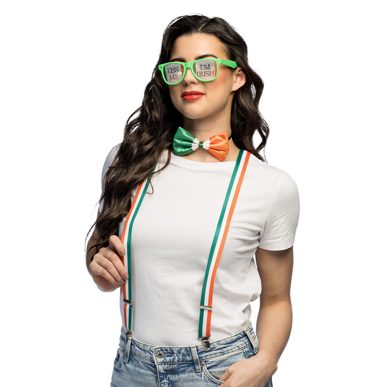 Op deze afbeelding zie je een Accessoires, van het merk Boland. Kiss Me Im Irish Set