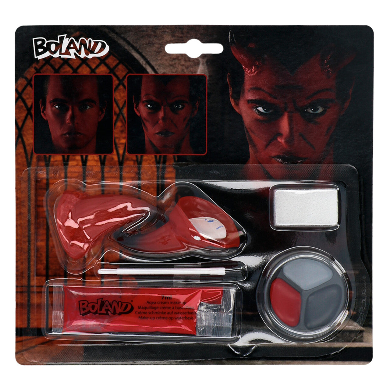 Op deze afbeelding zie je een Accessoires, van het merk Boland. Make-Up Kit Rode Duivel