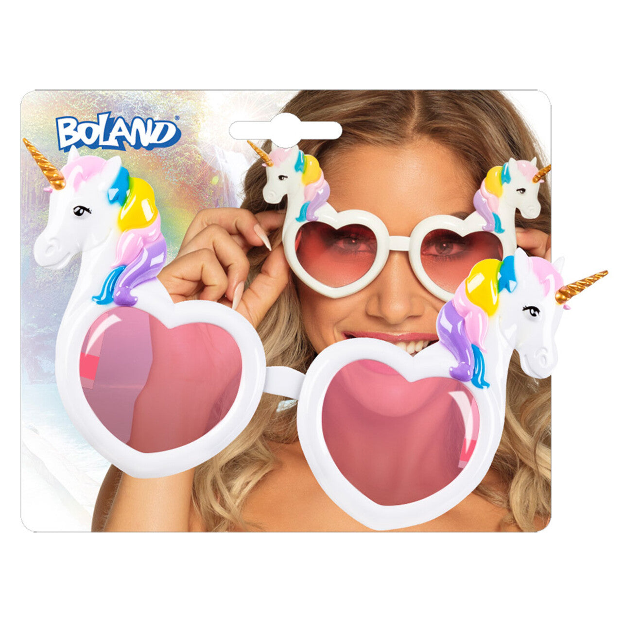 Op deze afbeelding zie je een Accessoires, van het merk Boland. Love Sparkle Unicorn Bril