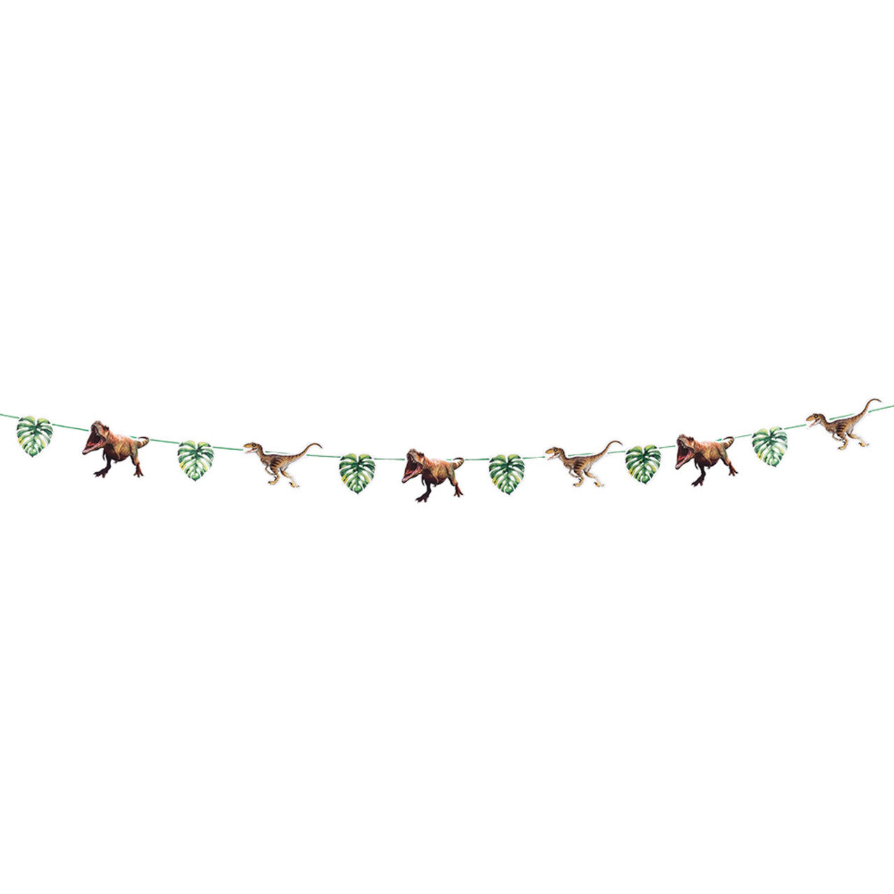 Op deze afbeelding zie je een Decoratie, van het merk Boland. Kartonnen Slinger T-Rex Dino Party
