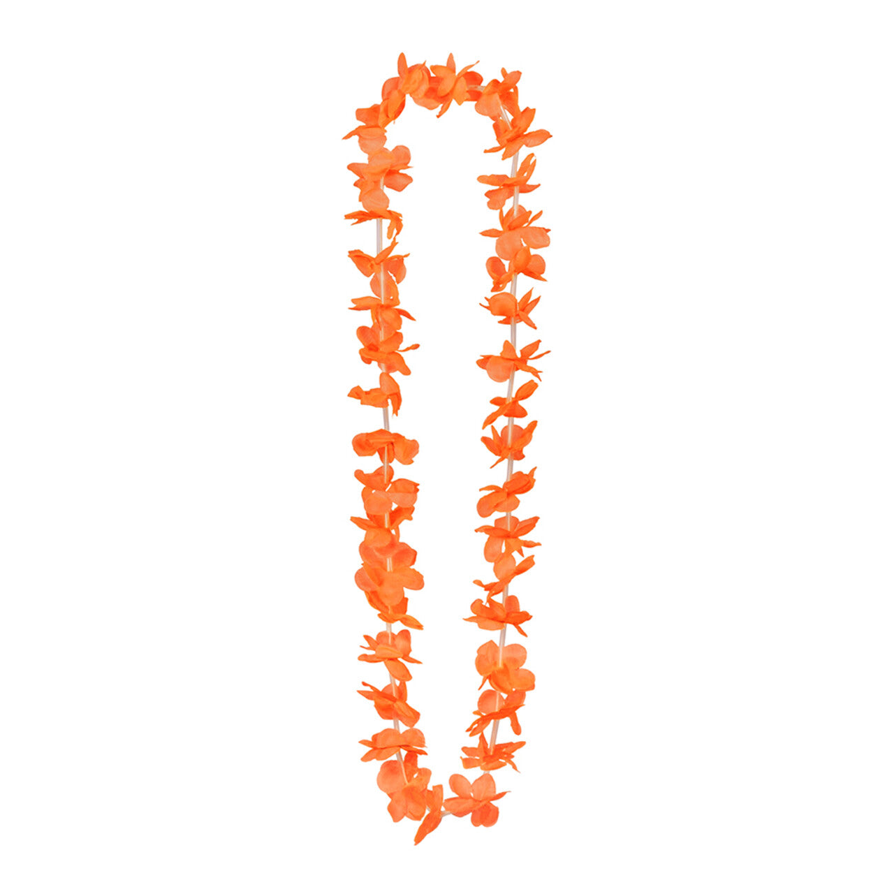 Op deze afbeelding zie je een Accessoires, van het merk Boland. Set 25 Stuks Hawaï Kransen 4 Kleuren Oranje / Geel / Roze / Oranje