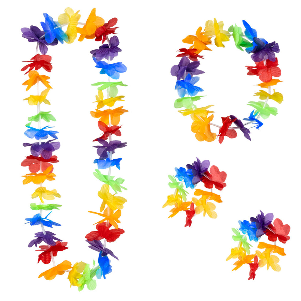 Op deze afbeelding zie je een Accessoires, van het merk Boland. Hawaïset Tropical Fiesta Rainbow