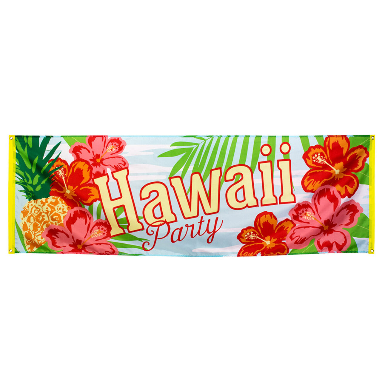 Op deze afbeelding zie je een Decoratie, van het merk Boland. Banner Vlag Hawaii Party