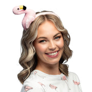 Op deze afbeelding zie je een Accessoires, van het merk Boland. Diadeem Flamingo Pluche