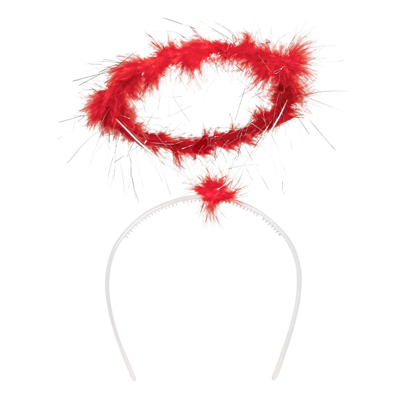 Op deze afbeelding zie je een Accessoires, van het merk Boland. Diadeem Halo Rood